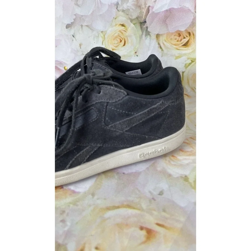 Reebok Classic Shoes Women's Size 7.5 Sneakers Charcoal Gray Suede Skate Y2K